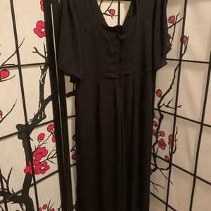 Front twist jumpsuit